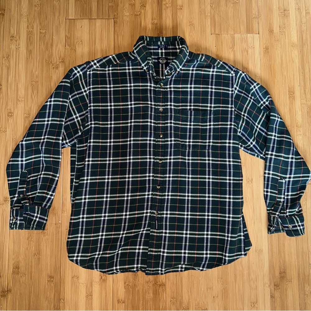 Dockers Green Flannel